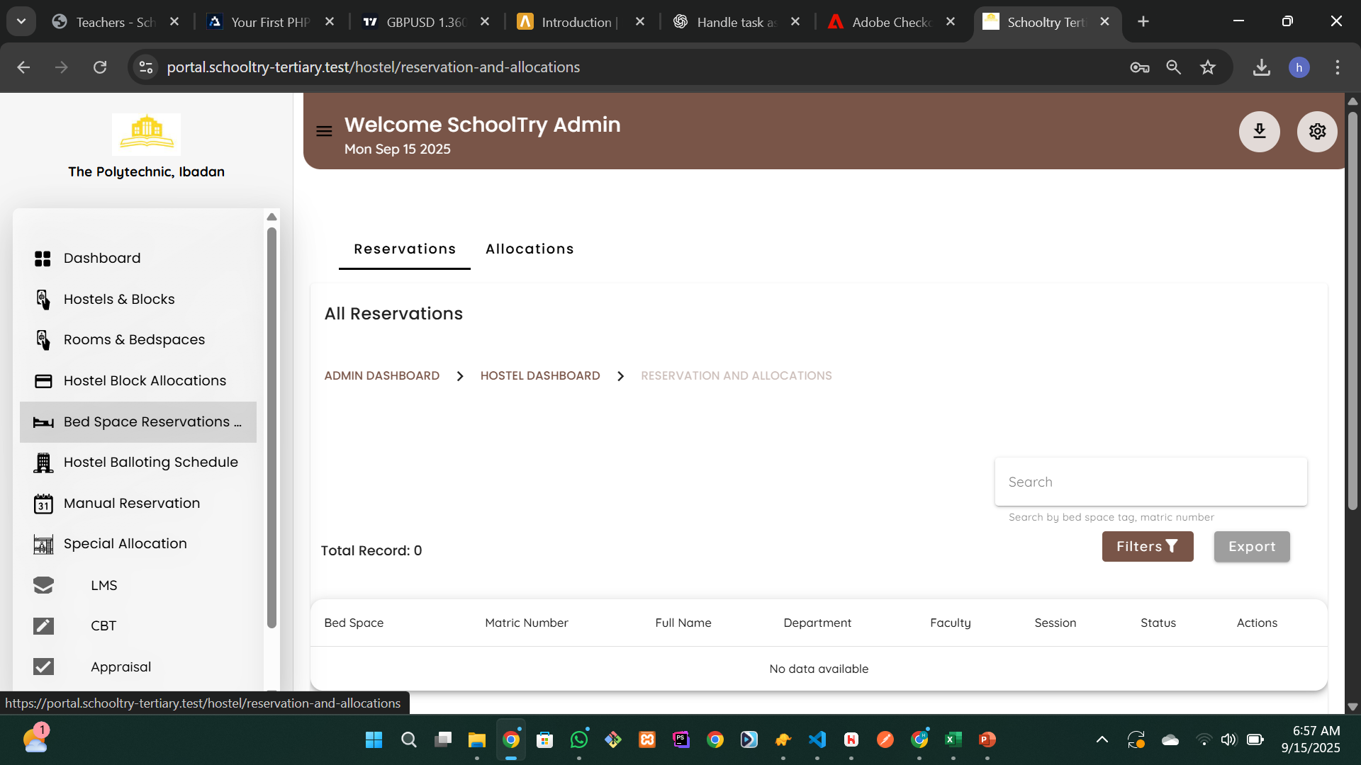 Booking System